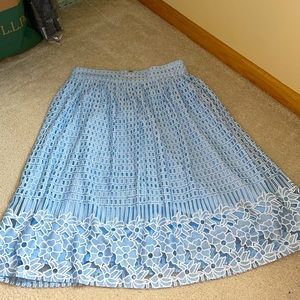 Beautiful Cinderella blue knee length skirt